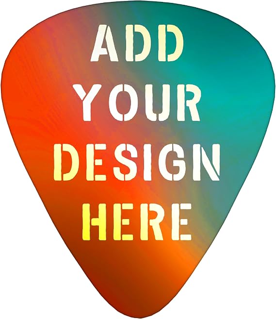Custom Guitar Picks Personalized 15 Set(180 PCS) One sided printing