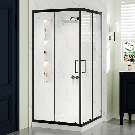 Corner Shower Enclosure 36 in.D x 36 in. W x 71 in. H