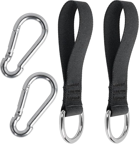 Bench Bar Straps for Bowflex Gym LAT Bar Attachment Replacement Pair | For Attachment Straps LAT Bar Squat Bar Pulldown Functional Trainer Bar Attachments Straps
