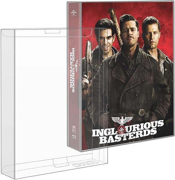 MALKO 10 Pack Premium Steelbook Protector Case Compatible with Manta Lab Full Slip, Lenticular & Double Lenticular Steekbooks