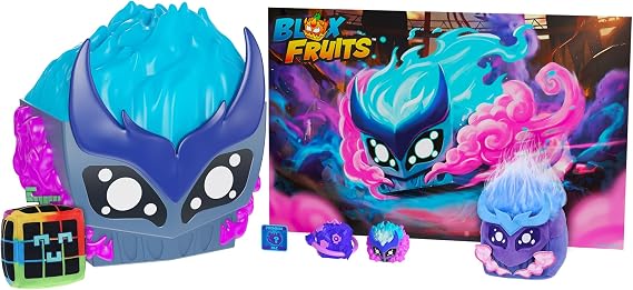 Blox Fruit - Gas Fruit Storage Case Bundle - Series 3 - Plush Minifigure Poster - DLC Code to Replace with Roblox - Official Licensed Collector Set by PhatMojo
