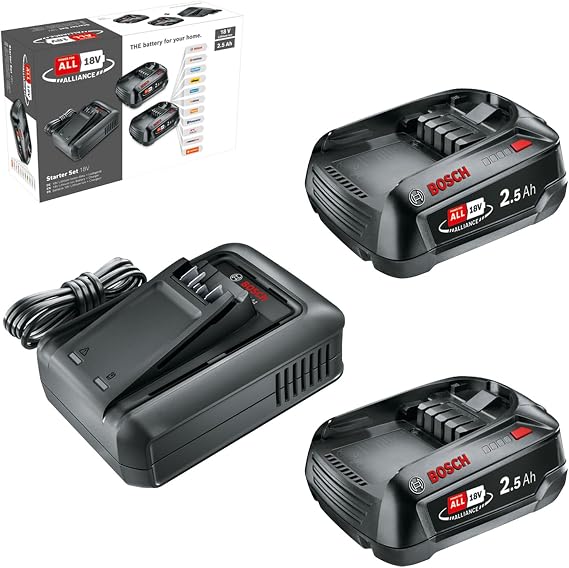 Bosch Starter Kit 18V (2x2.5 Ah + AL 18V-44)