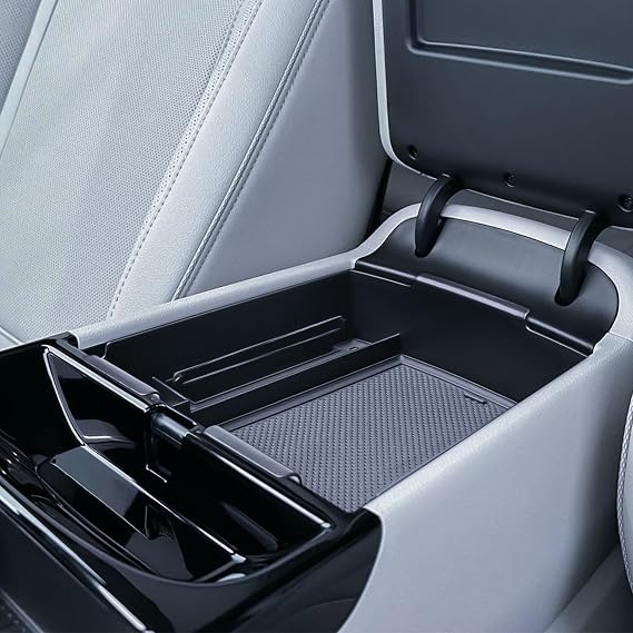 EDBETOS Center Console Organizer Compatible with 2025 2026 Hyundai Tucson ) Tucson Accessories Armrest Storage Box Insert Tray,ABS
