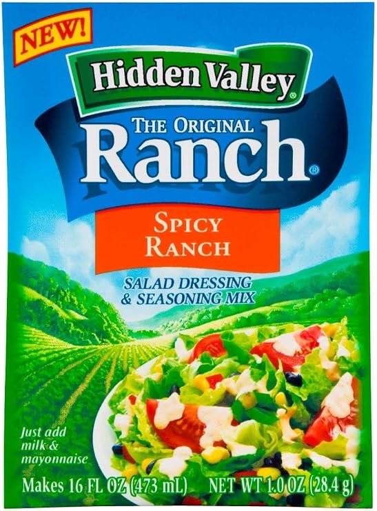 Hidden Valley 1oz Salad Sauce & Spice Blends