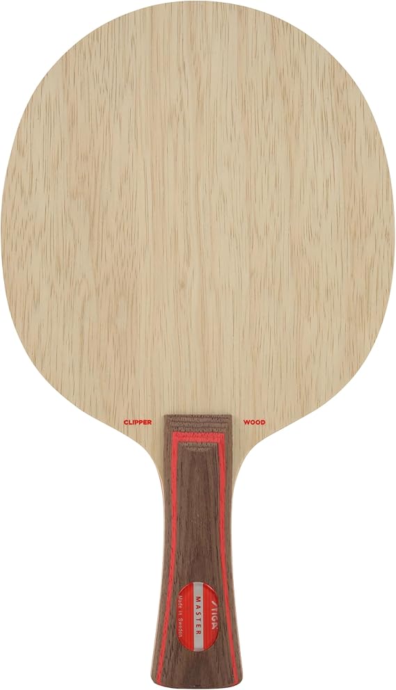 Stiga Unisex Adult Clipper Master Grip 7-ply Offensive Blade - Tree, One Size