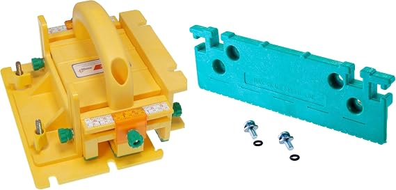 MICROJIG GRR-Ripper Pro Advanced 3D Pushblock with 1/8" Leg Accessory - Precision Table Saw Safety Bundle for Thin Rips, Kickback Prevention, Clean Cuts | Works with Table Saw, Router, and More