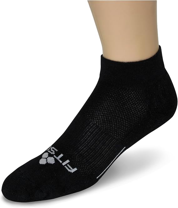 Fitsok CF2 Cushion Quarter Cut Sock, 3-Pack