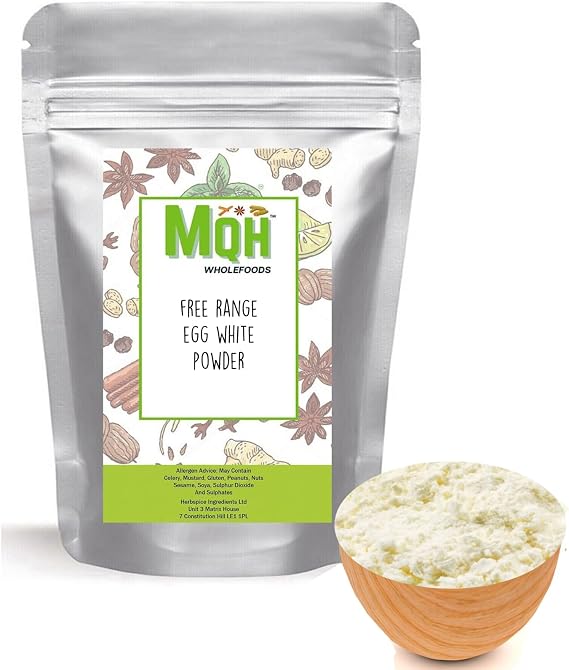 Free Range Egg White Powder Cooking Baking | Albumin Protein Premium Quality! (50g)
