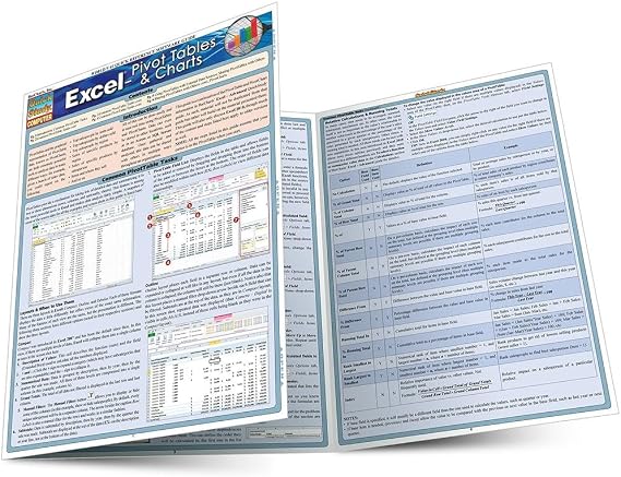 Excel: Pivot Tables & Charts: QuickStudy Laminated Reference Guide (Quick Study Computer)