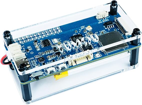 WayPonDEV ESP32-AIVoice-Z01 AI Large Model(LLM) Development Kit, Chat G-P-T 4o/Lla-ma 3 AI Voice Assistant Chatbot, Multi-Model Support, VAD AEC Dual-Mic, AI Project Starter Kit (Bundle1)