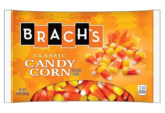 Brach's Candy Corn, Made with Real Honey, Classic Halloween Treat, Large 20 Ounce Bag