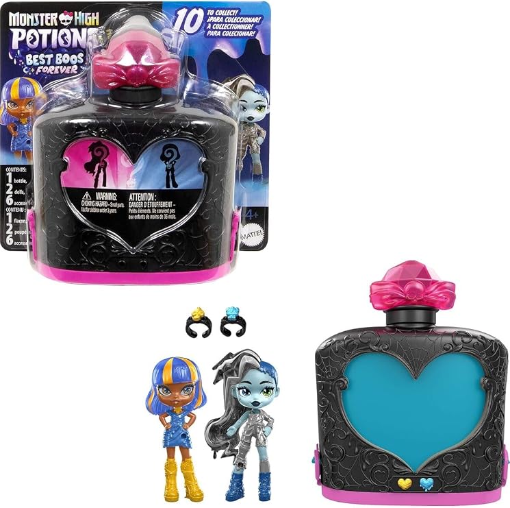 Monster High Potion Best Boos Forever 2'li Sihirli Mini Bebek Sürpriz Paket