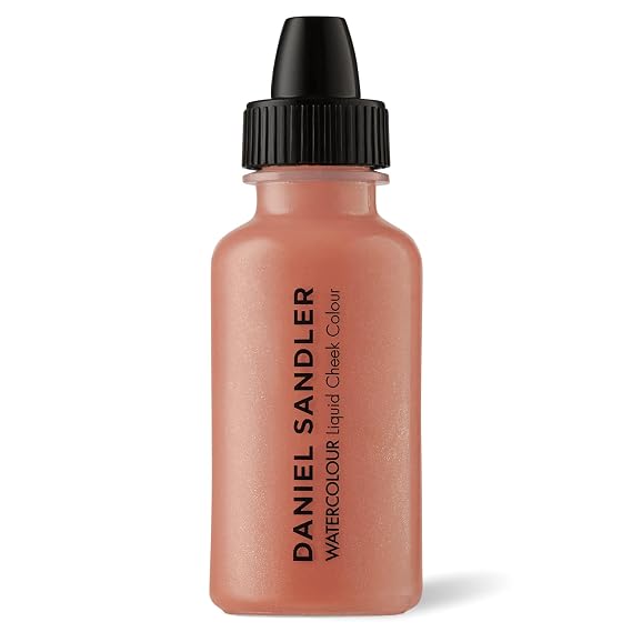 Daniel Sandler Watercolour Liquid Illuminator Glow, Peachy-Pink Shimmer