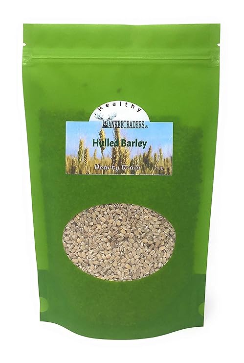 YANKEETRADERS Hulled Barley, 1 Lb.