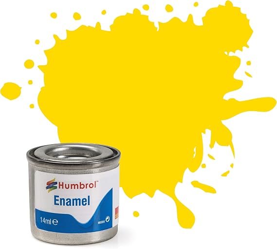 HUMBROL Farba Nr69 Yellow Gloss 14ml [MODELARSTWO]