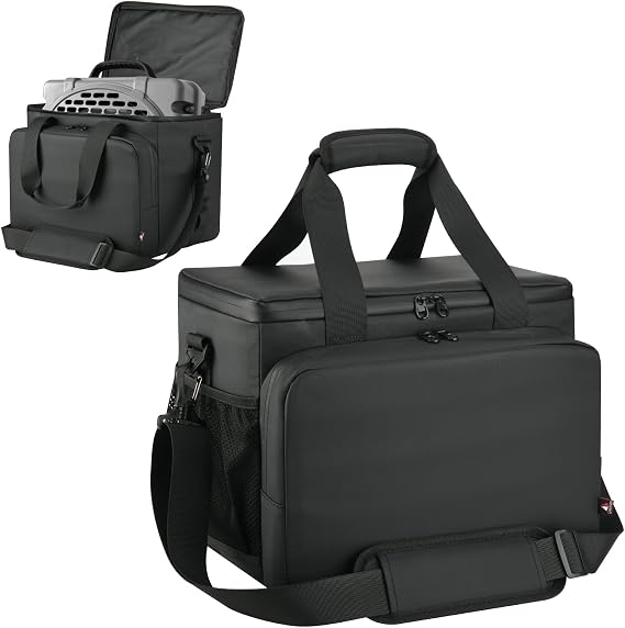 Speaker Carrying Bag Compatible with Turtlebox Original Gen 3, All-Round Protection Portable Tote Bag Water-Resistant Storage Case with Shoulder Strap and Handle