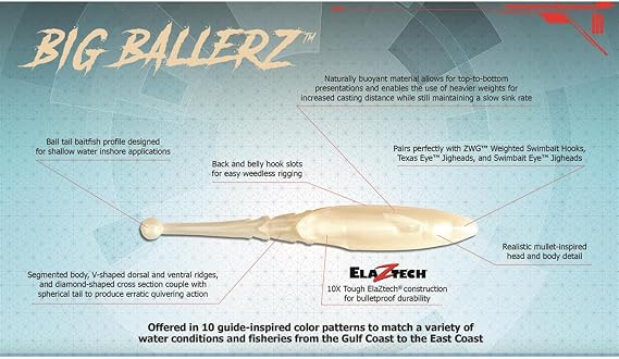 Z-Man Big BallerZ Pearl 4"
