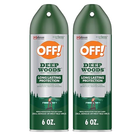 OFF! Deep Woods Insect Repellent 6 ounce (Pack of 2)
