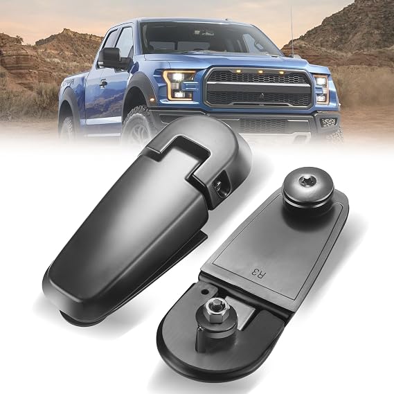 Rear Window Glass Hinge - Right and Left Liftgate Window Hinges Fit for 2002-2005 Ford Explorer, Mercury Mountaineer, Replace # 2L2Z-78420A68-AA, 3L2Z-78420A68-AC, 3L2Z-78420A69-AC, 924-160