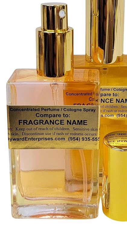 HYWD Enterprises Perfume Spray Comparable to REFLETS D'AMBRE for Men and Women, Unisex Inspired Fragrance Rendition, Fragrance Spray, Eau de Parfum, 2 oz. (60ml) Glass