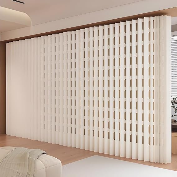 Folding Paper Room Divider,Portable Folding Paper partition,Paper Indoor Room Divider,Paper Indoor partition Screen(39.3x16.9x78.7in)
