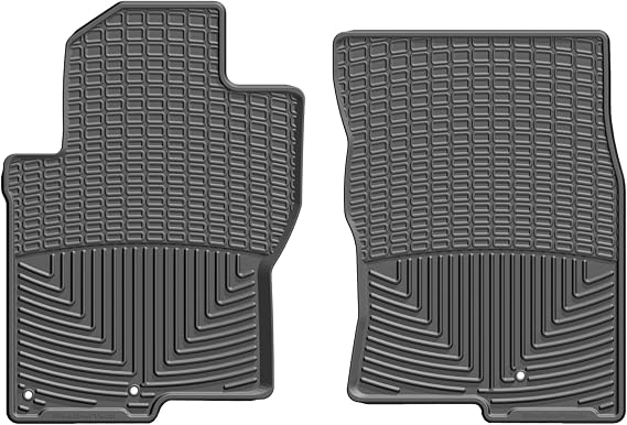 WeatherTech All-Weather Floor Mats for Suzuki Equator, Frontier - 1st Row (W458), Black
