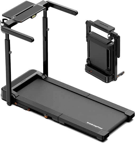 WalkingPad Folding Treadmill, Smart Vertical Fold | LED Display and Adjustable Handles Provide Easy Operation for Comfortable Daily Home Workouts