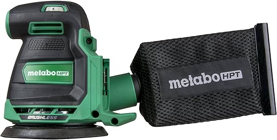 Metabo HPT Cordless Random Orbital Sander, 18V 6 Speed, SV1813DAQ4