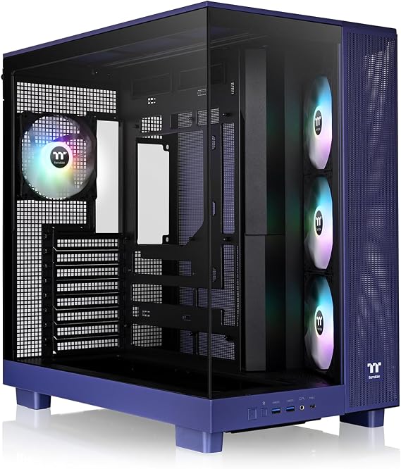 Thermaltake View 380 XL TG ARGB Mid Tower Chassis Future Dusk