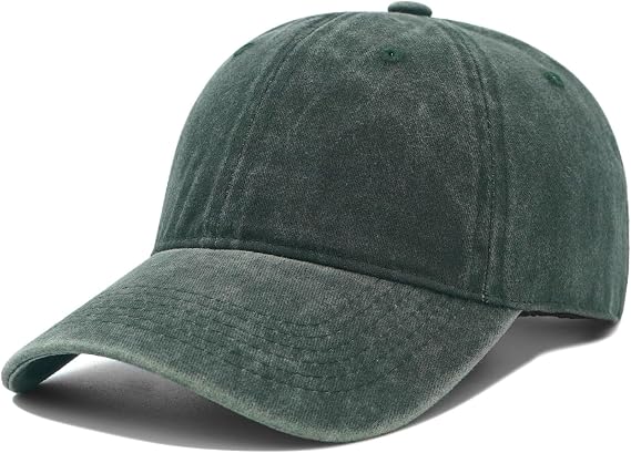 Unisex Washed Cotton Baseball Cap Casual Vintage Dad Hat