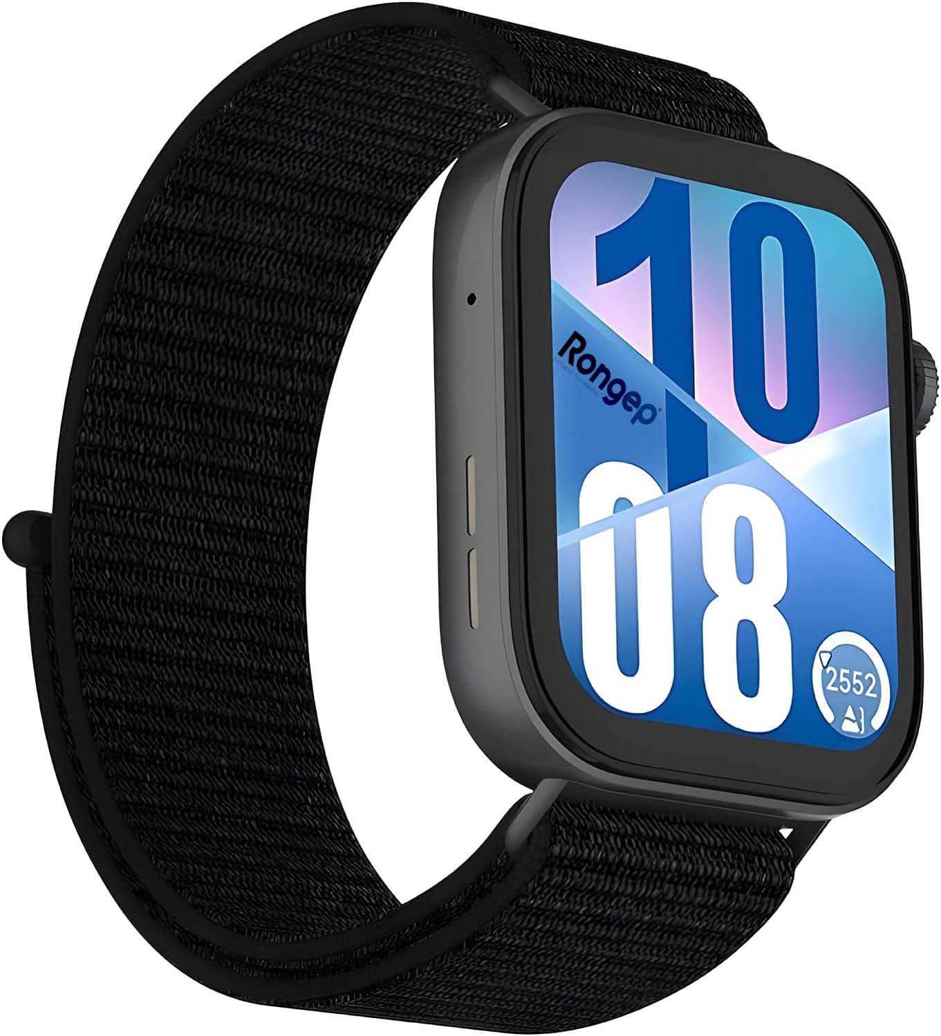 Wicker Fabric Cord Compatible with Rongep Huawei Watch Fit 4Fit 4 ProFit 3 Breathable Structure Velcro Deformation Resistant Comfortable Strap That Does Not Irritate Sweating Skin