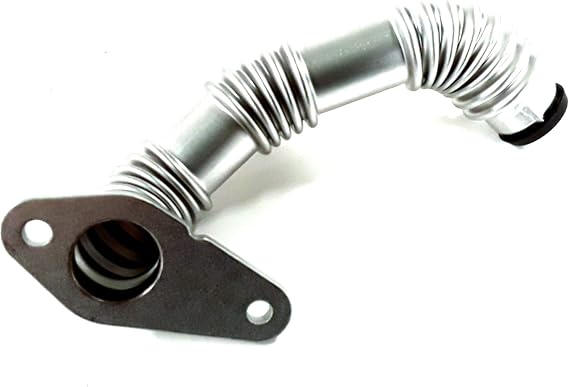 Audi Genuine OEM Breather Line 06D103215A Silver Synthetic Rubber or Plastic Tube for Audi A6 Wagon S6 Quattro 4F2 4F