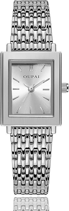 Rectangle Small and Causal Wristwatch Woman Quartz Watch Waterproof
