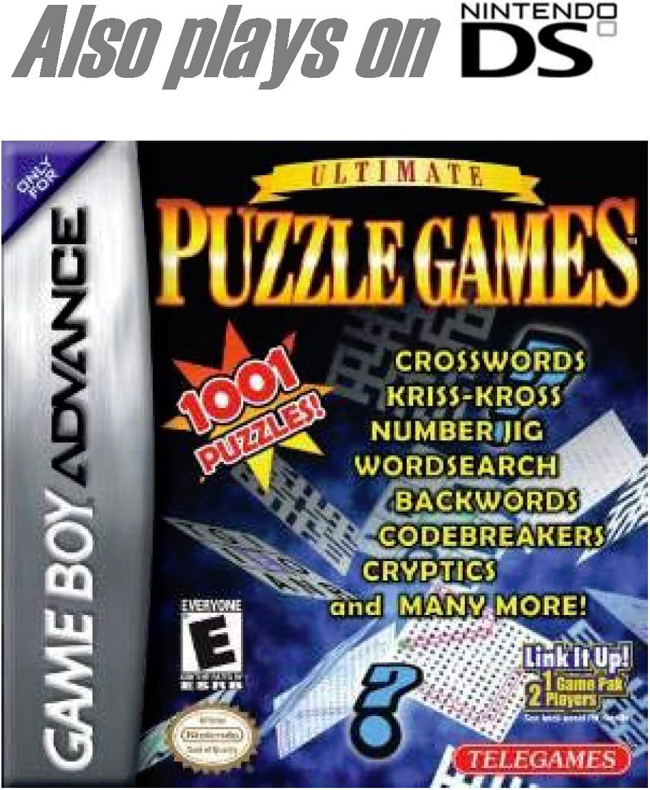 Ultimate Puzzle Games for Game Boy Advance 輸入版
