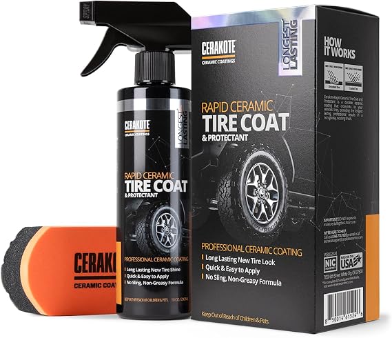 CERAKOTE Rapid Ceramic Tire Coat, 10 oz
