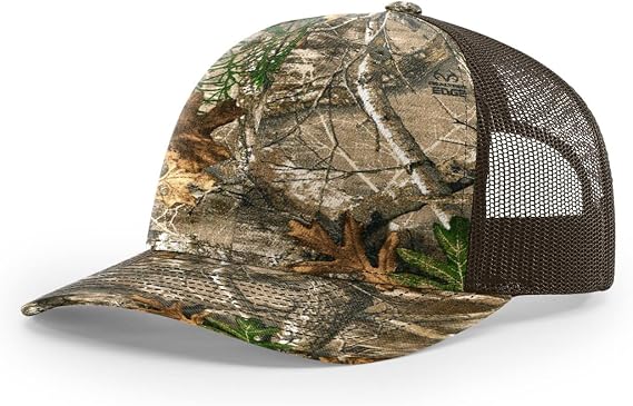 Richardson 112 Trucker Hat - Premium Adjustable Snapback Hat - Structured Six Panel Richardson Blank Caps