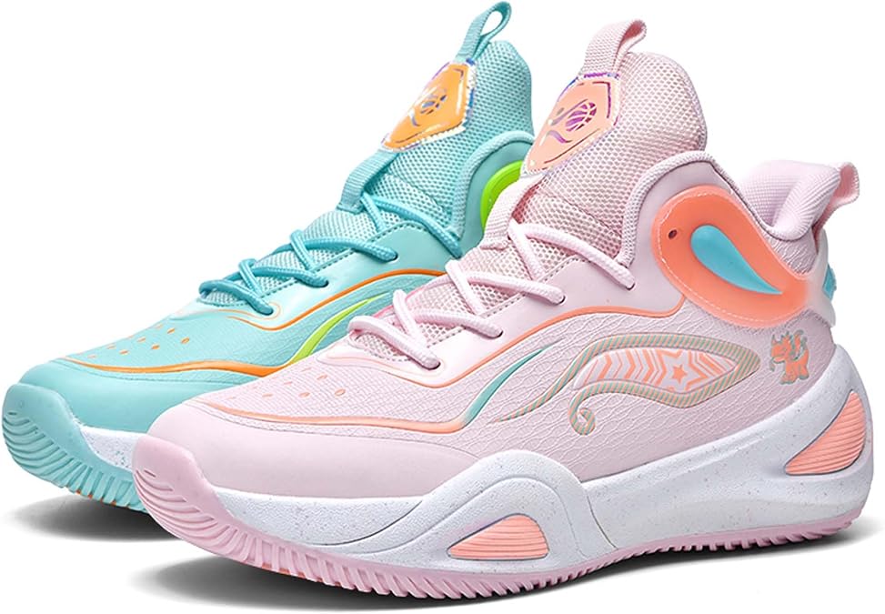 Men's Basketball Sneakers Women's Fashion Athletic Running Shoes Youth Sports Training Shoes Outdoor Casual Walking Shoes
