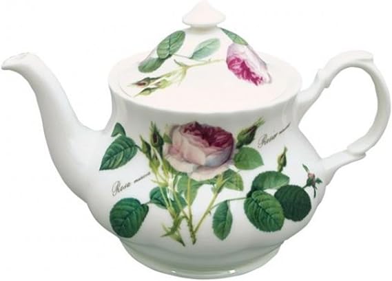 Roy Kirkham Teapot, Redoute Rose