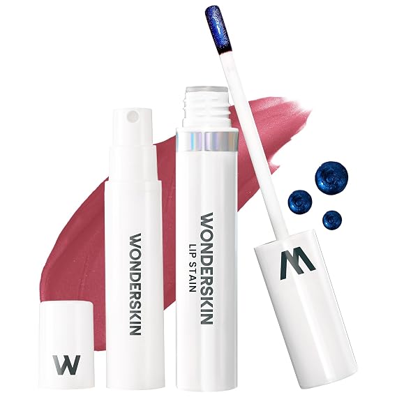 Wonderskin Lip Stain Set Long Lasting, Waterproof, Lip Tint Peel Off