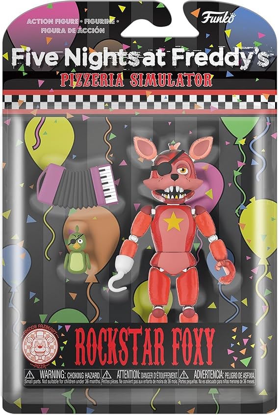 Funko Action Figures: Five Nights at Freddy's Pizza Simulator - Rockstar Foxy
