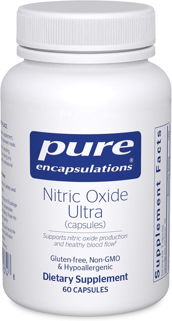 Pure Encapsulations Nitric Oxide Ultra (Capsules), 60 Capsules