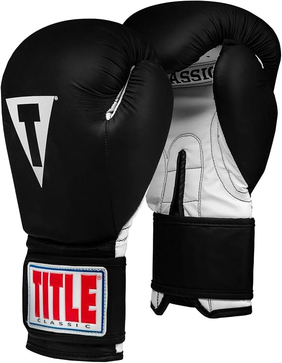 Title Classic Fitness Boxing Gloves - Boxing Gloves, Punching Bag Gloves, Kickboxing Gloves, Punching Gloves, Heavy Bag Gloves, Boxing Gloves Men, Boxing Gloves Women, Boxing Equipment