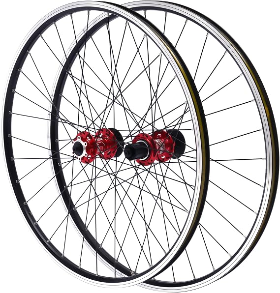 Fit7 Bicycle Wheels - 27.5/29 Inch Disc Brake Quick Release Mountain Bike Front & Rear Wheels for 7, 8, 9, 10, 11, 12s Speed Cassettes