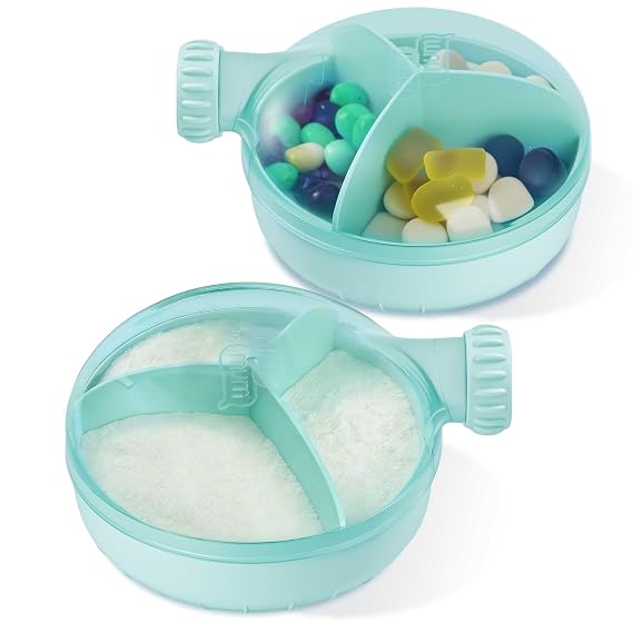 6Oz Baby Formula Dispenser Airtight Leak Proof Travel Milk Container 2 Pack
