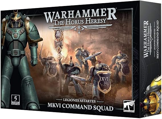 Warhammer Games Workshop Horus Heresy - Legiones Astartes: MK VI Command Squad