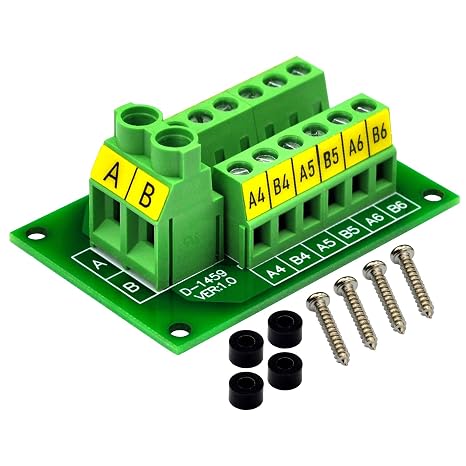 OONO 30Amp 48V 2x6 Position Terminal Block Distribution Module
