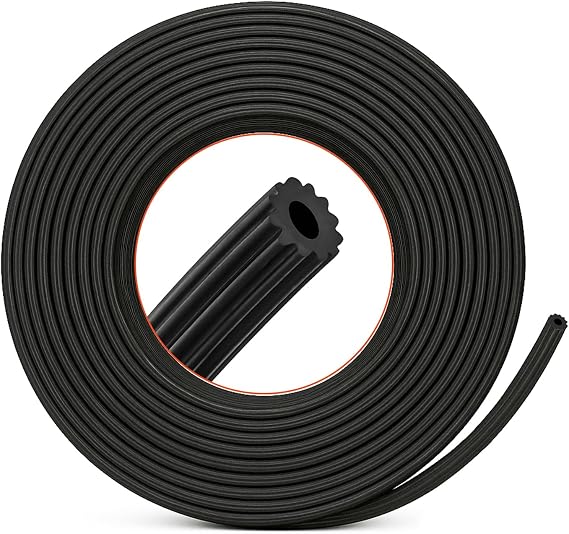 Window Screen Spline, 0.14inx100FT Round Black, Window Screen Retainer Repair Spline