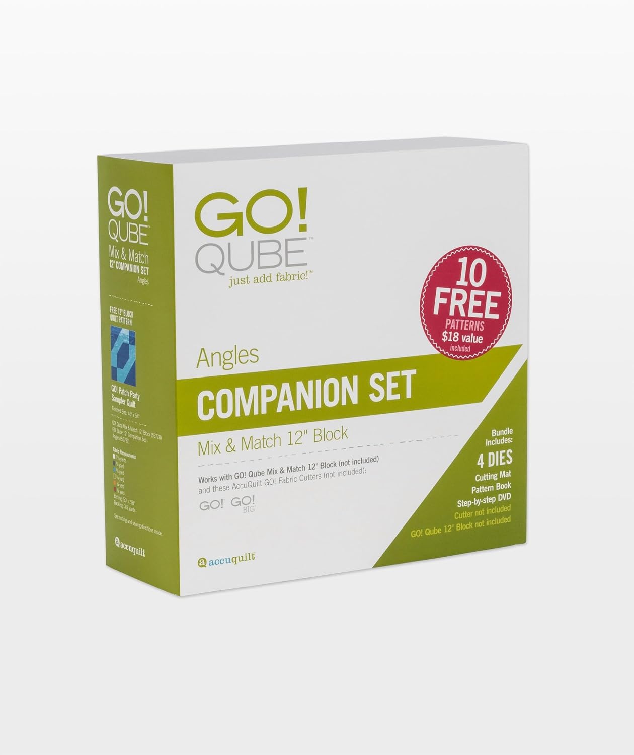 Accuquilt GO! Qube 12 Companion Set-Angles