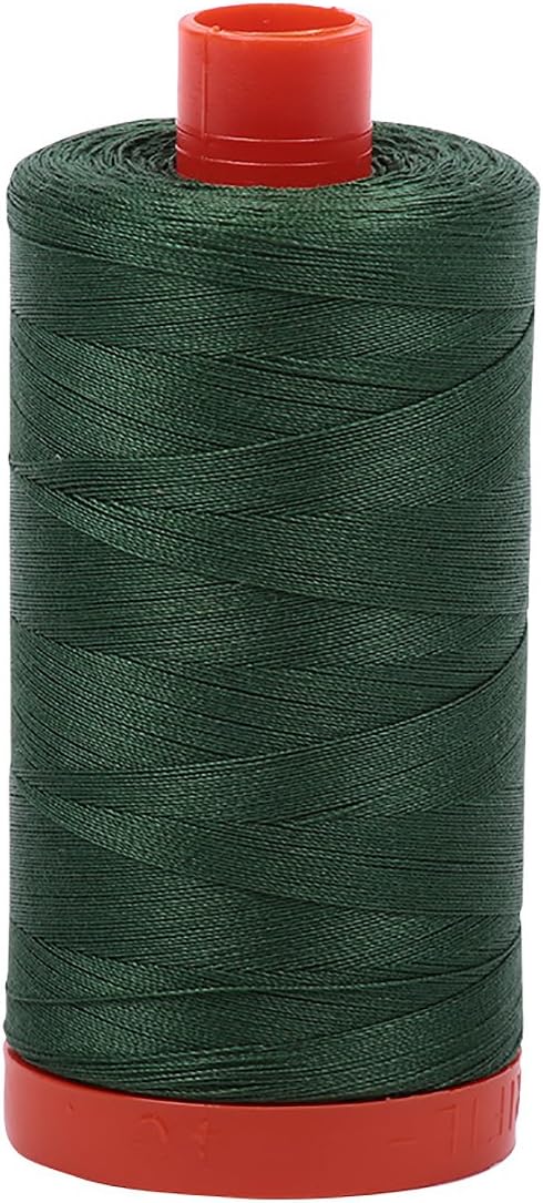 Aurifil A1050-2892 Solid 50wt 1422yds Pine Mako Cotton Thread