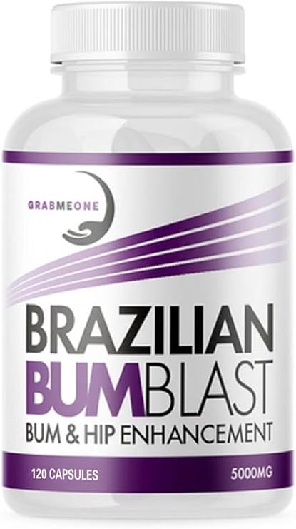 Bum and Hip Enlargement Supplement - Natural Enhancer Supports Bigger, Toned, and Firm Bum - Bum & Hip Enhancement (120 Capsules)
